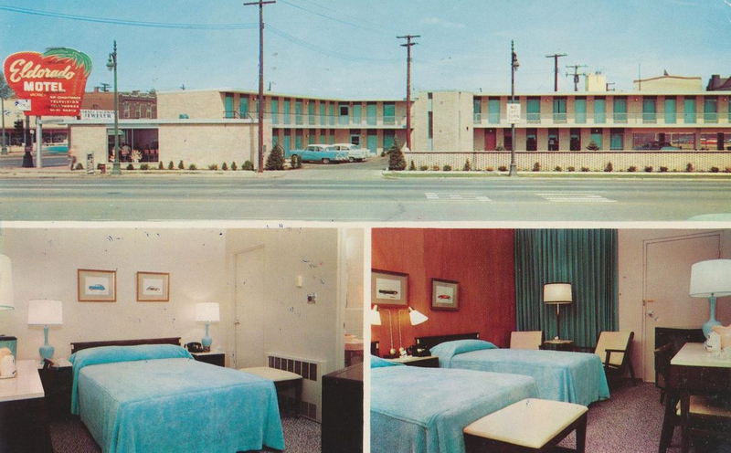 Eldorado Motel - Vintage Postcard